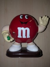M&M Spender Figur Vintage Retro Rar Rot Spender Automat 1991 90er 90s M&Ms