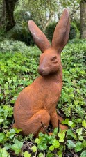 Gusseisen sitzender hase - hase,