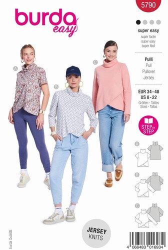 Schnittmuster damenpulli - schnittmuster,