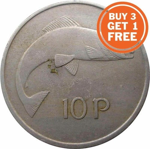 Irland ten pence pingin - irland,