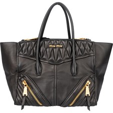 Miu Miu Black Leather