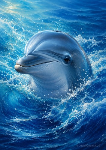 Meer tier motiv delfin - meer,
