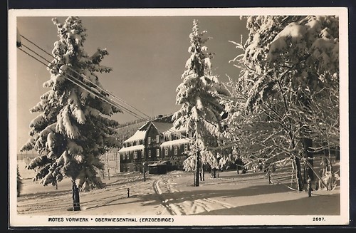 Ansichtskarte oberwiesenthal - ansichtskarte,