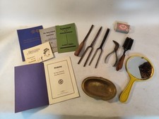 Lot Friseur Barbier Handbuch Lockenstab Bartschale Haarnetz Perücke Marienberg