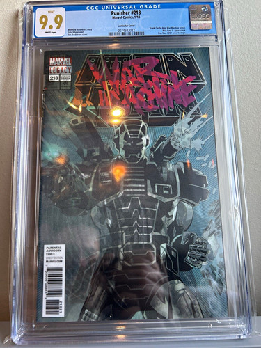 Marvel comics punisher 218 - comics,