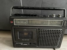 SHARP GF-2800Radio Cassetten Recorder,Radio funktioniert,Recorder ist defekt