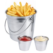 Pommeshalter Eimer