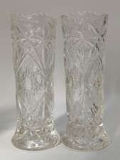 2 echt Vintage BLEIKRISTALL Vasen! Top Zustand !
