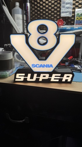 Scania super lightbox - v8, 5v