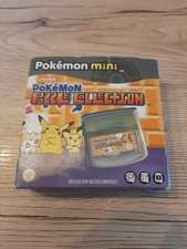Nintendo Pokémon Mini,Pokémon Puzzle Collection,OVP,Anleitung