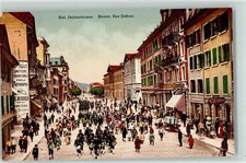13251066 - Biel/Bienne Dufourstrasse Militaermusik ParadeTrommel 1911