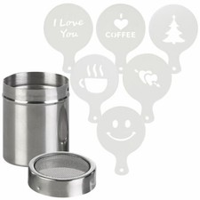 Kakao-Streuer aus Edelstahl