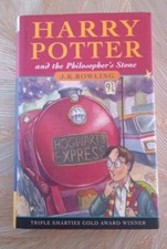 J K Rowling Harry Potter and the Philosopher’s Stone Bloomsbury Erstausgabe 1997