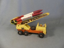 Strenco W. Germany Raketenwerfer Blechspielzeug alt vintage