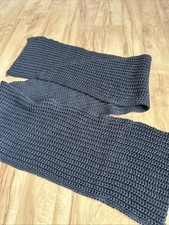 Unisex Schal Dunkelgrau