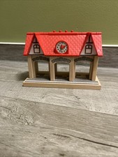 Bahnhof Eichhorn Holzspielzeug