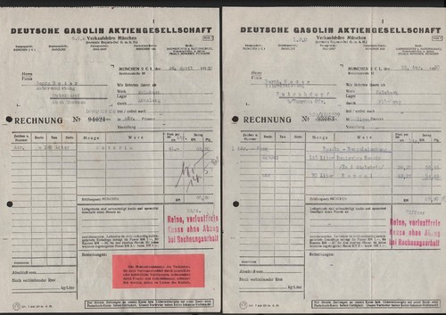 München rechnung 1930 - mÜnchen,, x