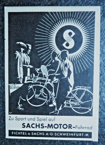 Sachs motor fahrrad - sachs,