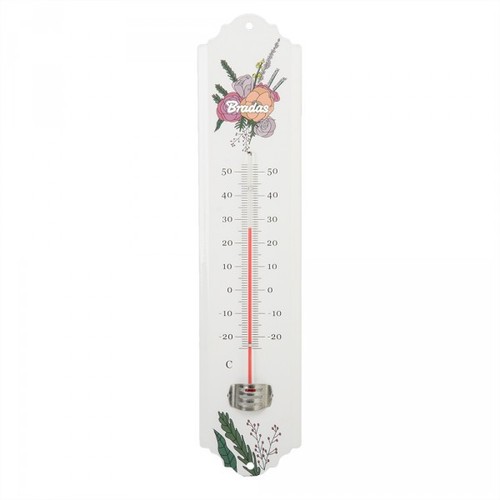 Metall außen thermometer - metall, 30cm