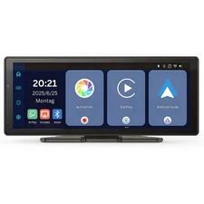 Elebest CarPlay Navi 1026 mit DVR-Kamera Bluetooth Sprachsteuerung Android-Auto