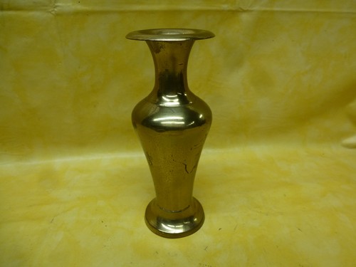 Messingvase 17 cm - messingvase,