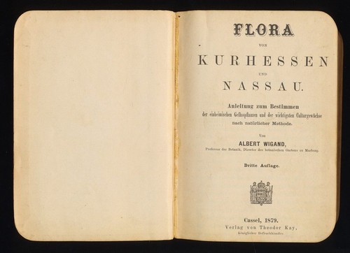 Flora von kurhessen und nassau - flora,