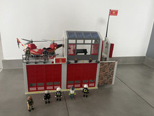 Playmobil Feuerwache 9462 Feuerwehr Helikopter