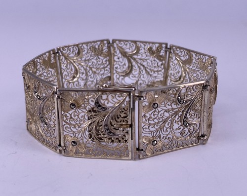 Altes silberarmband mit - silberarmband,