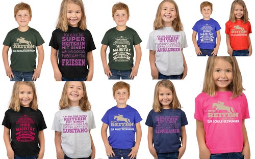 Kindershirt pferde sprüche - pferde,