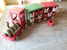Gisela Graham Advent Christmas Train. Very nice condition. Only twice used.