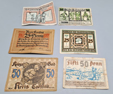 Notgeld Scheine 1920 , 1921