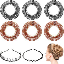 8 Stück Haarband, Schwarz