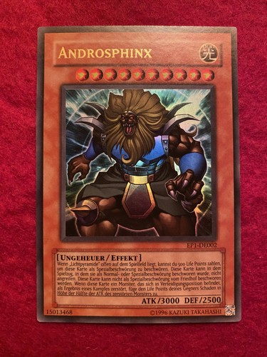 Androsphinx - yu-gi-oh!,