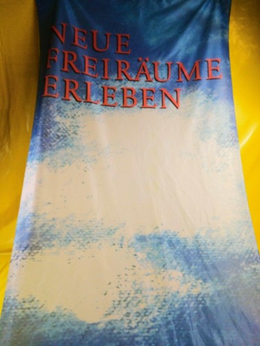 Original opel fahne reklame - fahne,