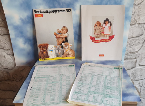 Steiff verkaufsprogramm 1982 - steiff,