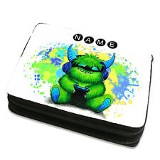 Federmäppchen Jungen gefüllt Zocker-Monster Name Doppeldecker Federtasche Etui