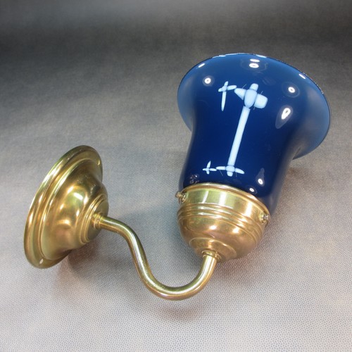 Engl messing wandlampe antik - messing,