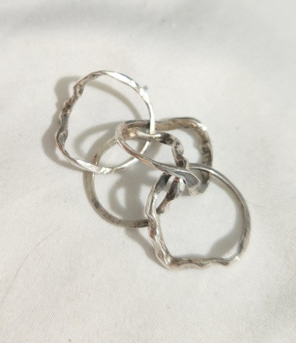 Sterling puzzle ring grösse - sterling,