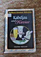 Kabeljau und Kaviar Krimi von MacLeod, Charlotte TOP-ZUSTAND 