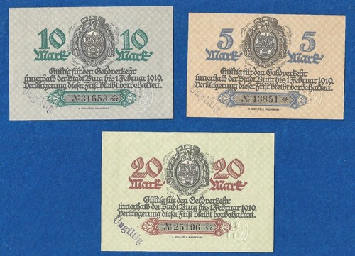 119 notgeld stadt burg - 08,