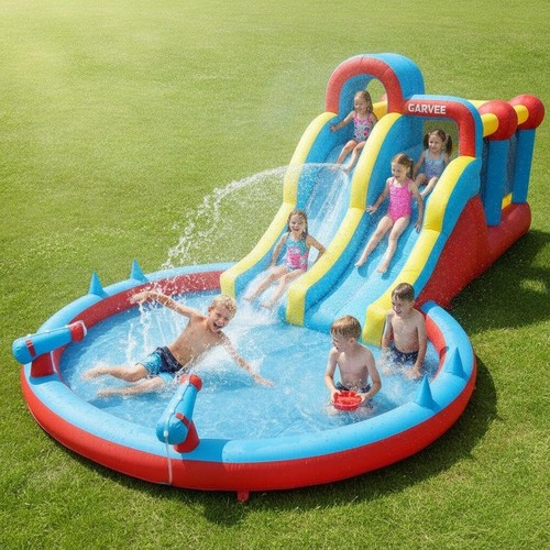 Aufblasbarer wasserpark - aufblasbarer,
