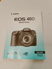 Canon EOS 40D  Bedienungsanleitung Italienisch (B92)