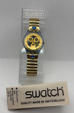 SWATCH GENT-FLEX GOLD SMILE -