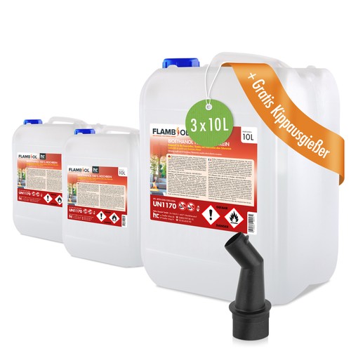 Bioethanol 100 hochrein 3x - bioethanol, 100%