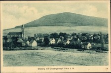 Ak Olsberg im Sauerland, Totale mit Olsbergerkopf - 4000200