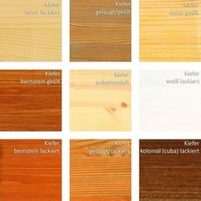 Massivholz Wäschekommode mit