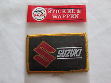 Suzuki Aufnäher Aufbügler Patch Neu und OVP  siehe Fotos