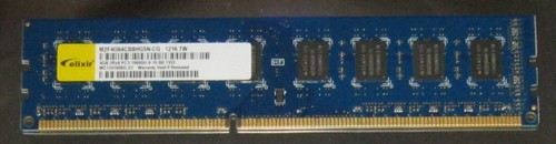 4gb elixir ddr3 ram - elixir,