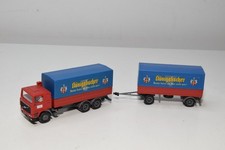 B77 1:87 HERPA VOLVO 10 TURBO TRUCK TRAILER KONIGSBACHER BEER BIER EXC. COND.