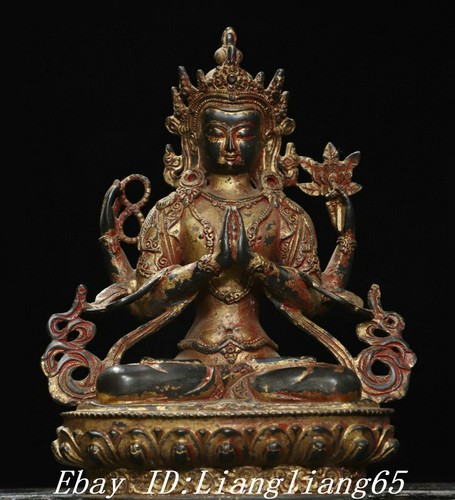 Tibet pure bronze - pure, vergoldet